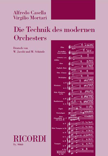 Die Technik des modernen Orchesters - Übersetzung von Wolfgang Jacobi-